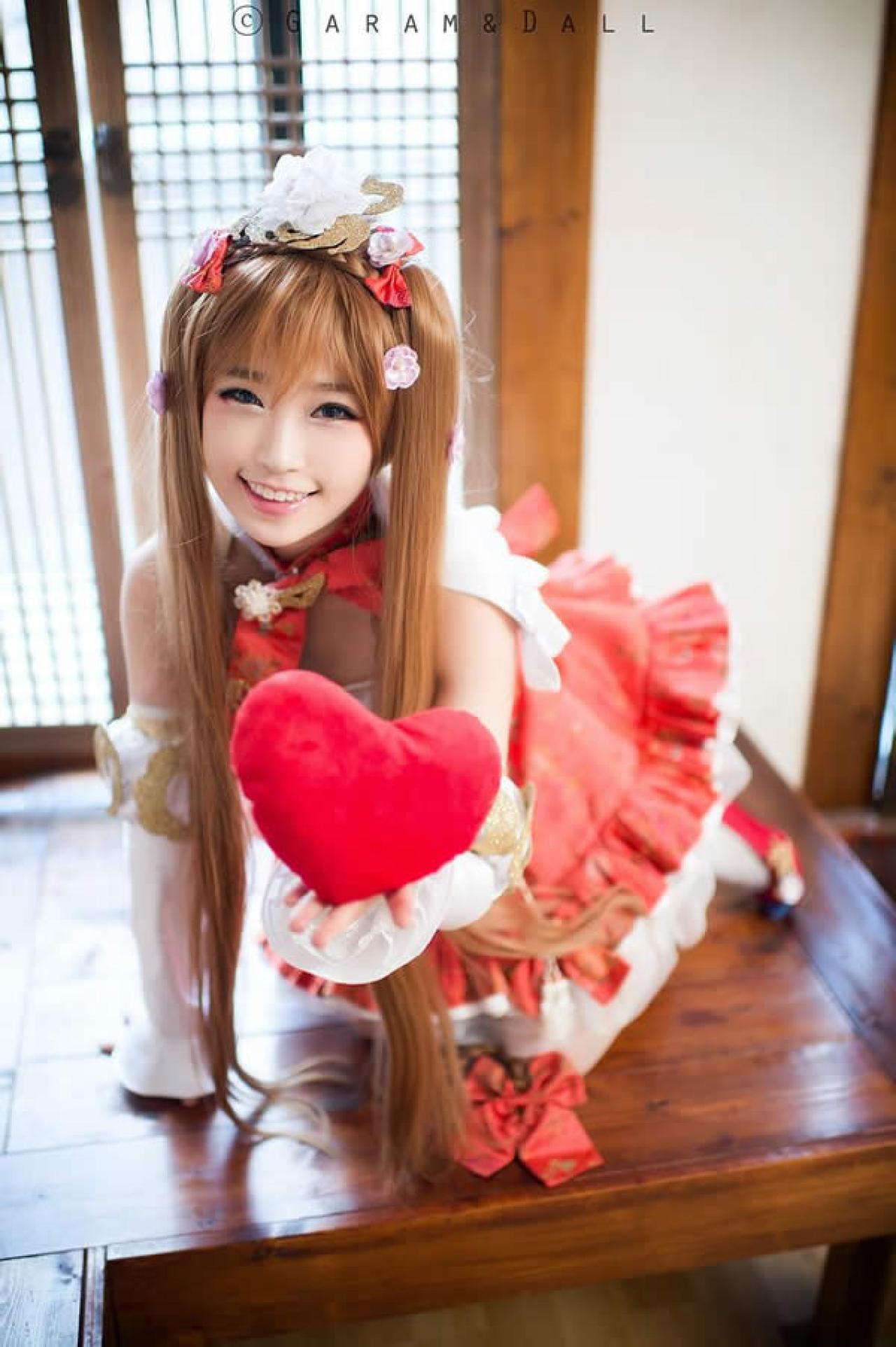 兔娘扩散性百万亚瑟王Cosplay粉色套装女仆照