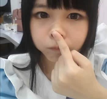 正在扮猪八戒的小Can