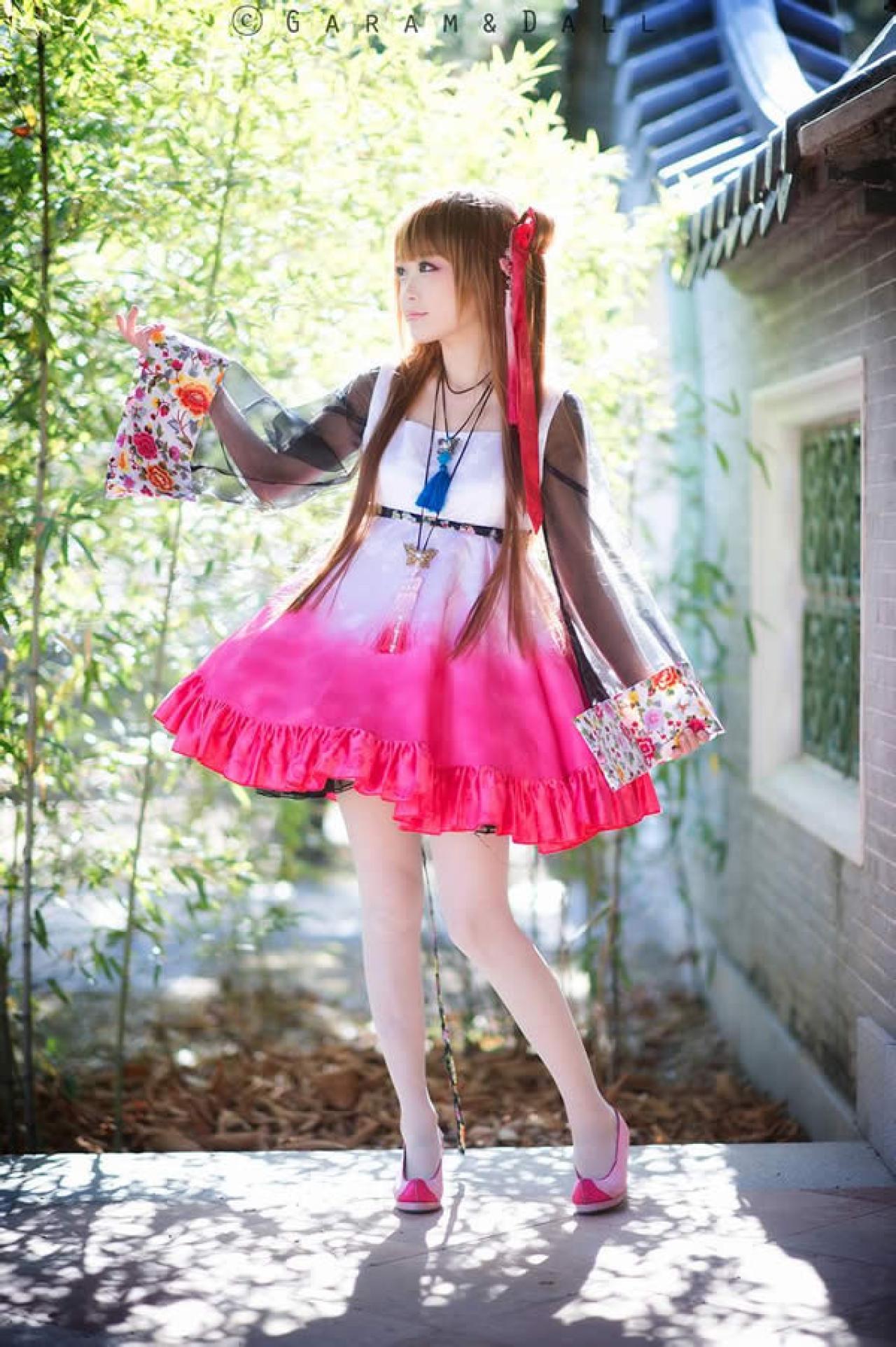 兔娘侧面特写一