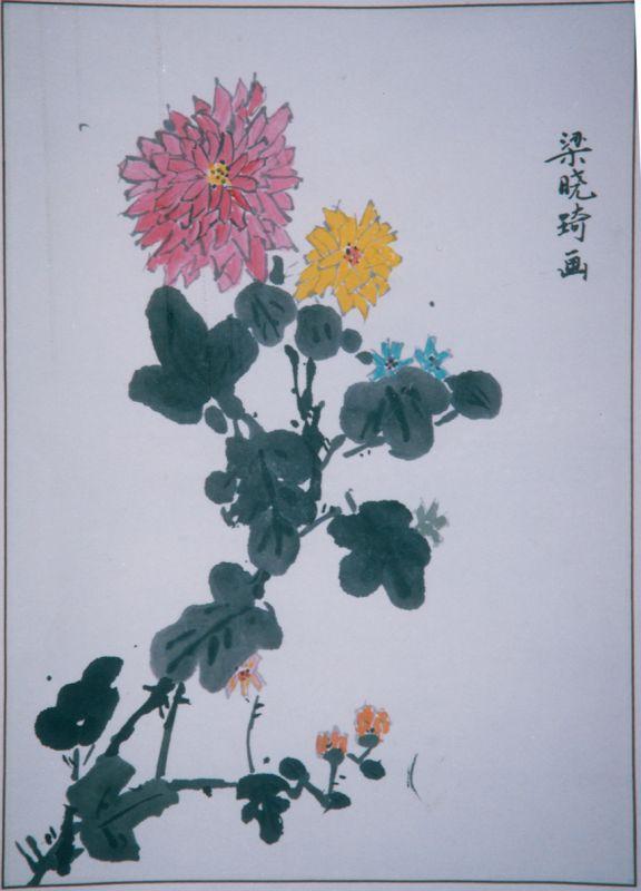 花 梁晓琦画