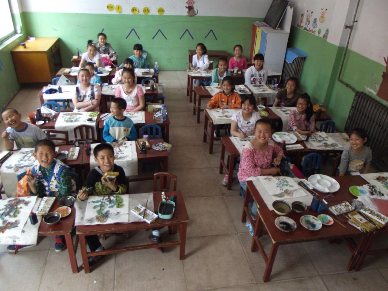 茄子，大家看着镜头开心得笑起来~