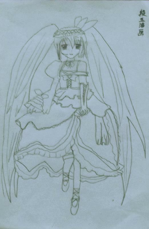 美少女 段玉洁画