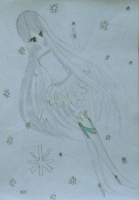 美少女 原佳仪画