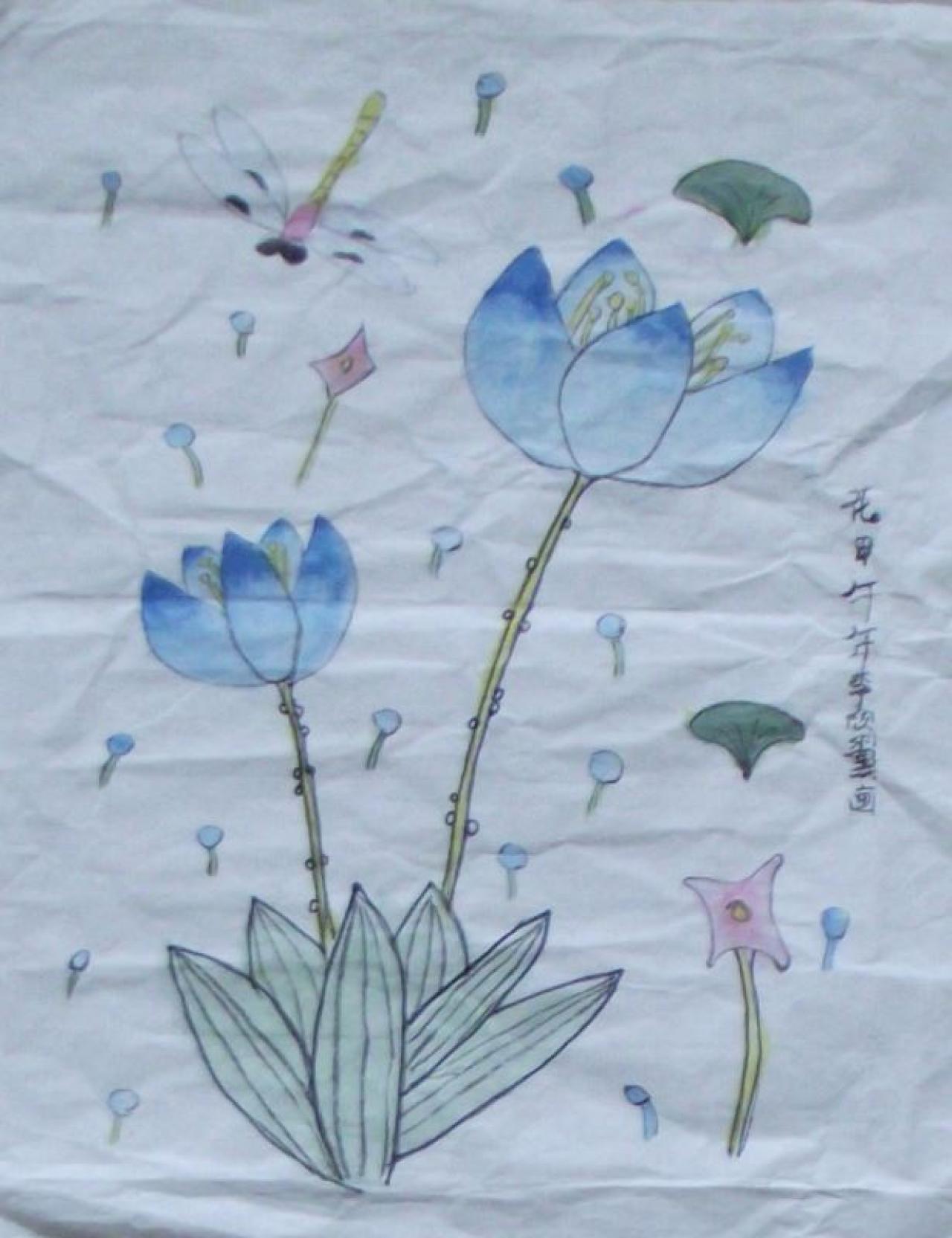 花 李欣翼画