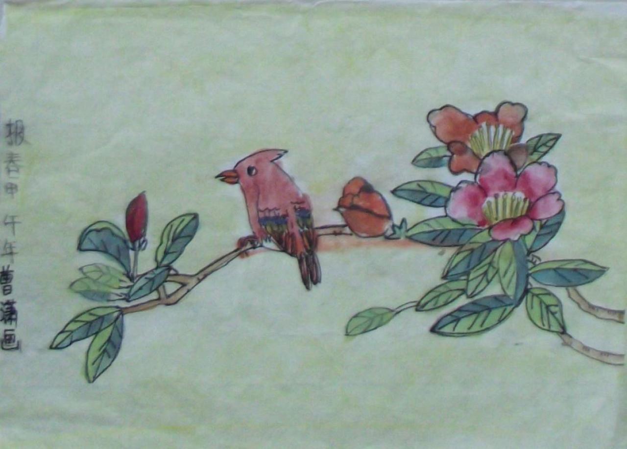 报春 曹潇画