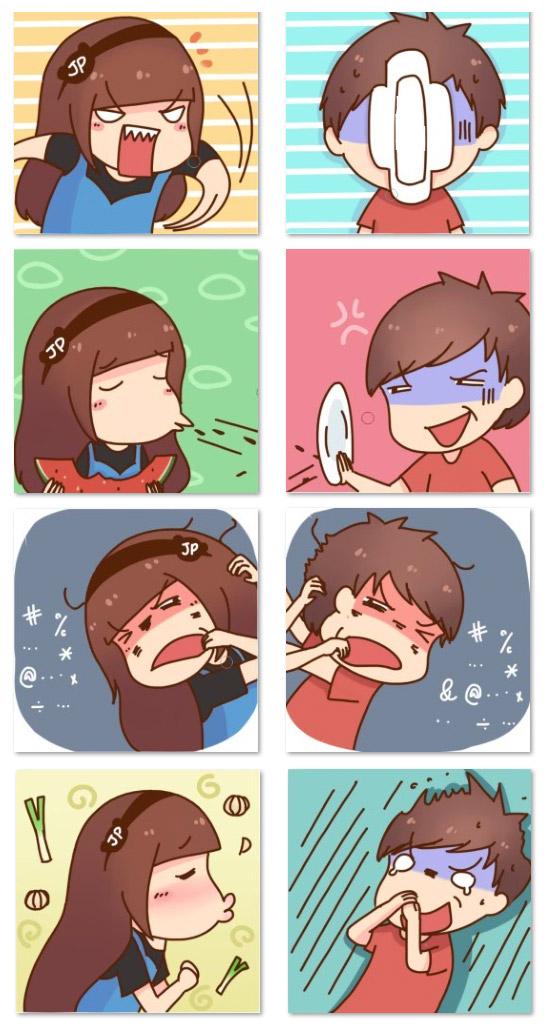 极品霏超可爱情侣表情 预览图