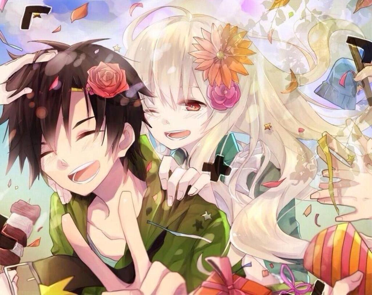 茉莉和seto在一起开心的样子