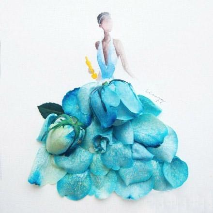 蓝玫瑰姑娘头像