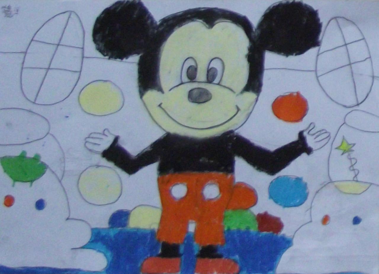 米老鼠 李鑫洋画