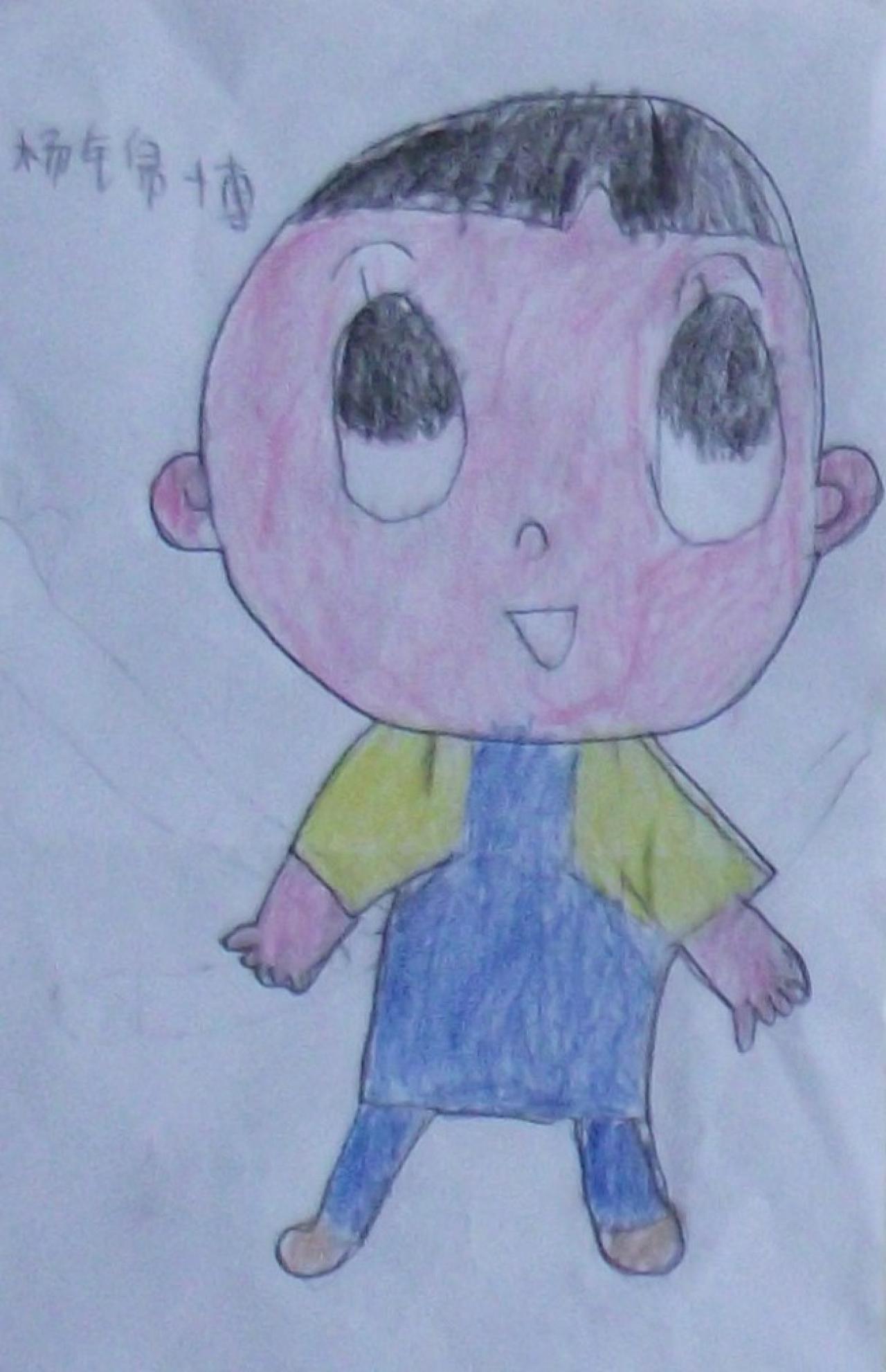 大头儿子 杨锦博画