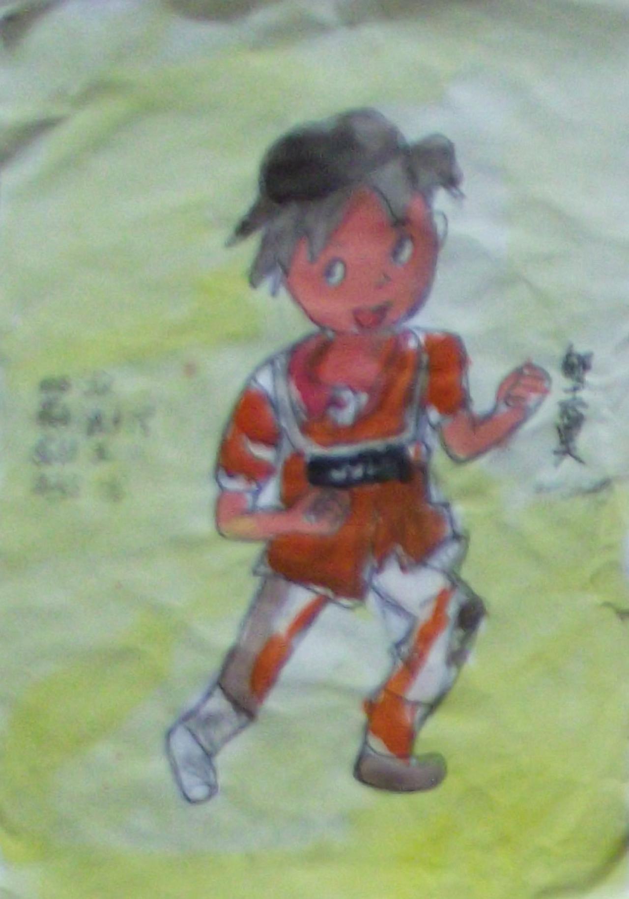 游戏里的热血少年 郇志昊画