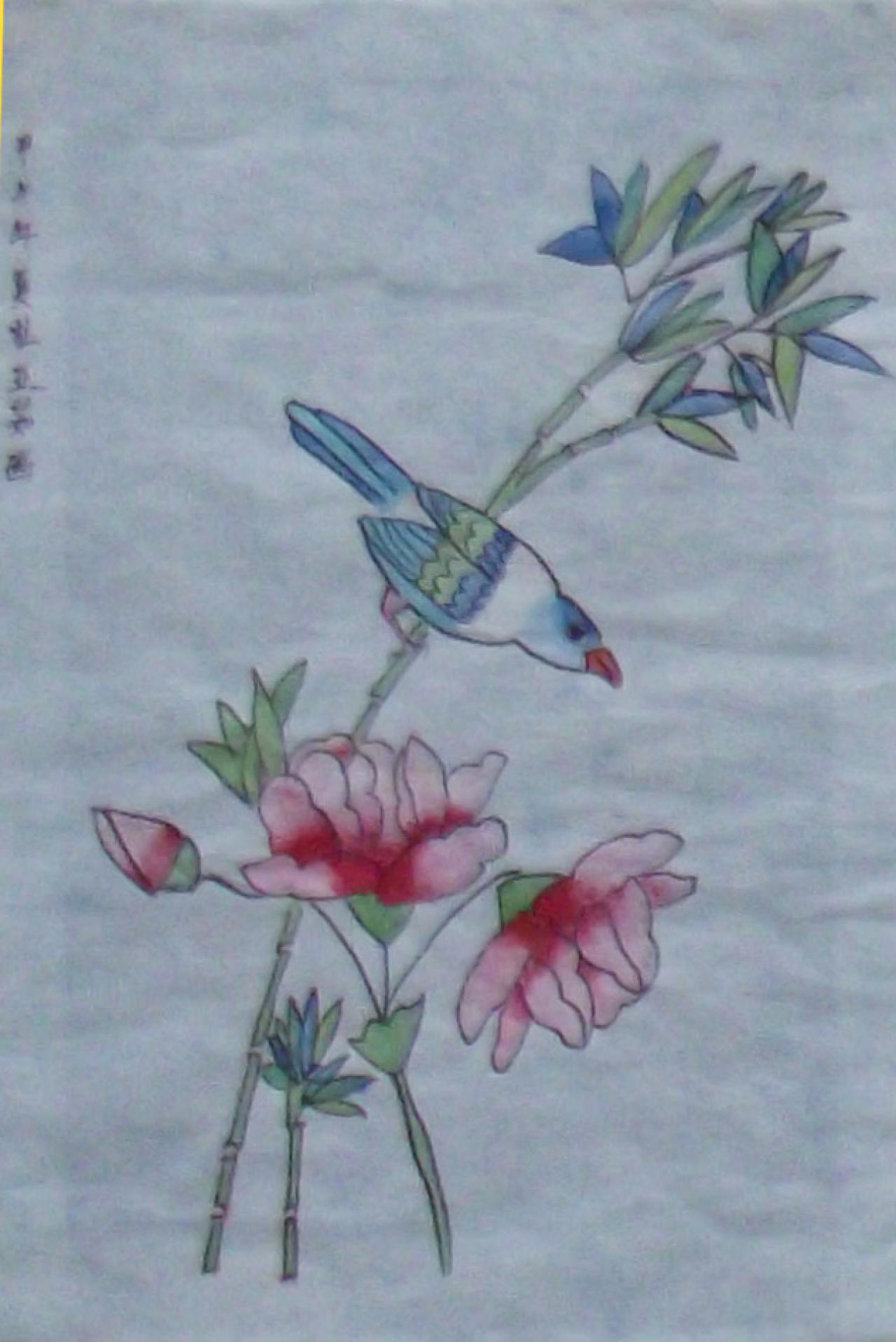 一枝之栖 杜亚茹画