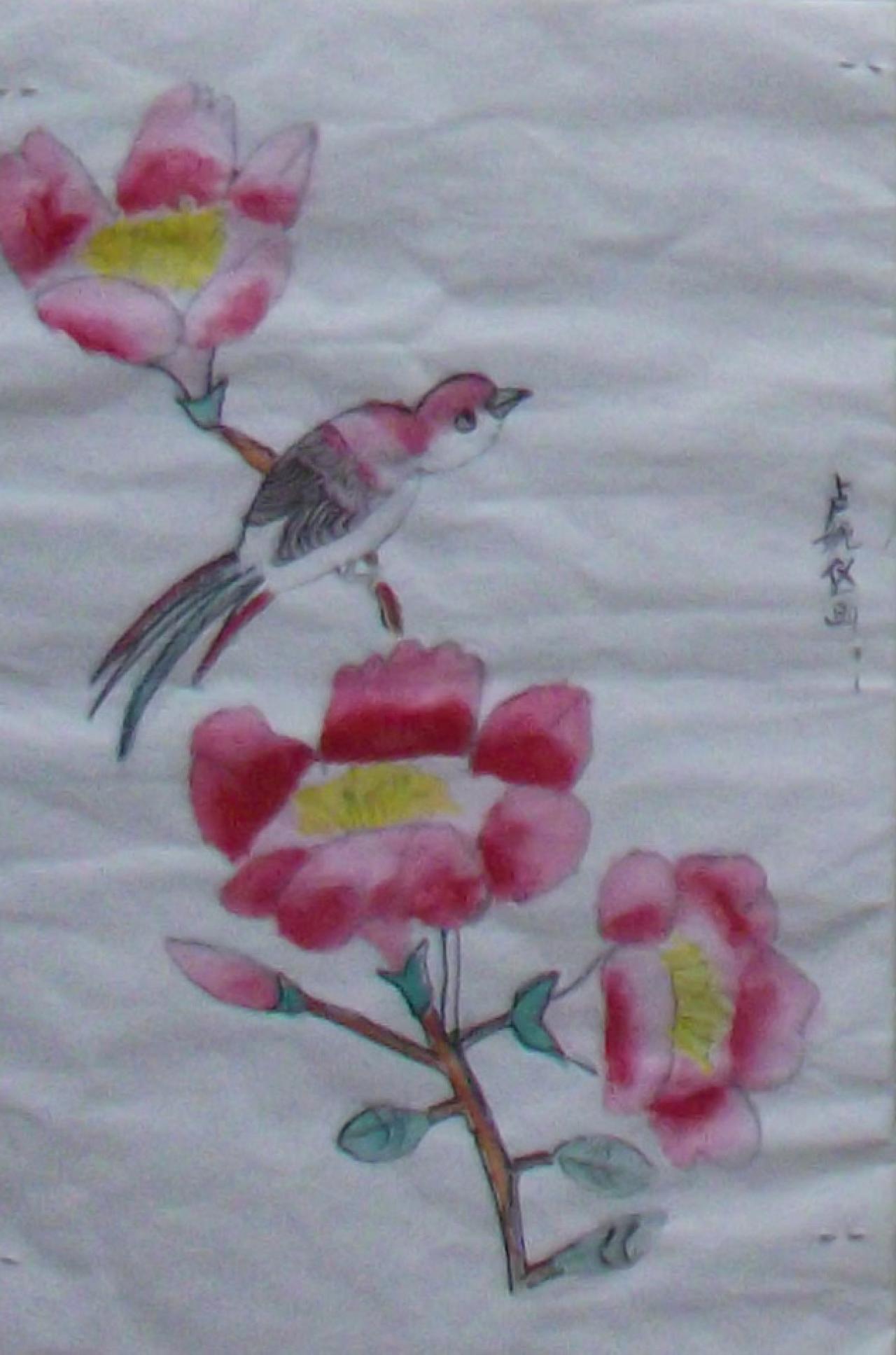 一枝之栖 卢婉仪画