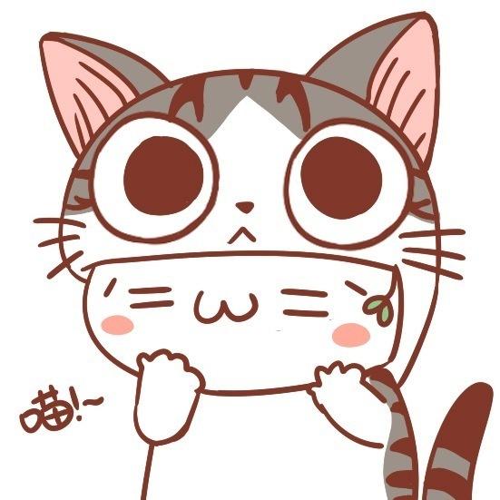 长草颜文字扮猫咪小起头像