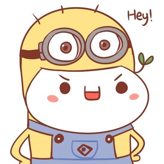 长草颜文字扮胶囊小黄人打招呼的头像