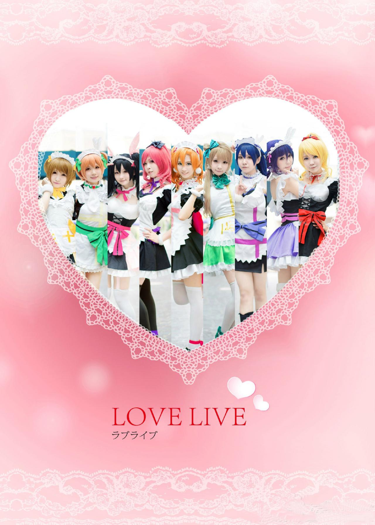 LoveLive!全员Cospaly封面