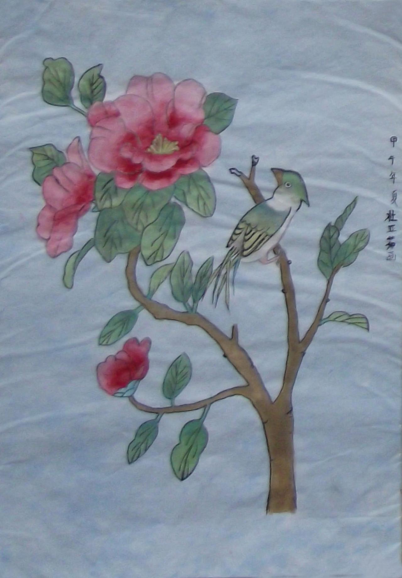 牡丹 甲午年夏 杜亚茹画