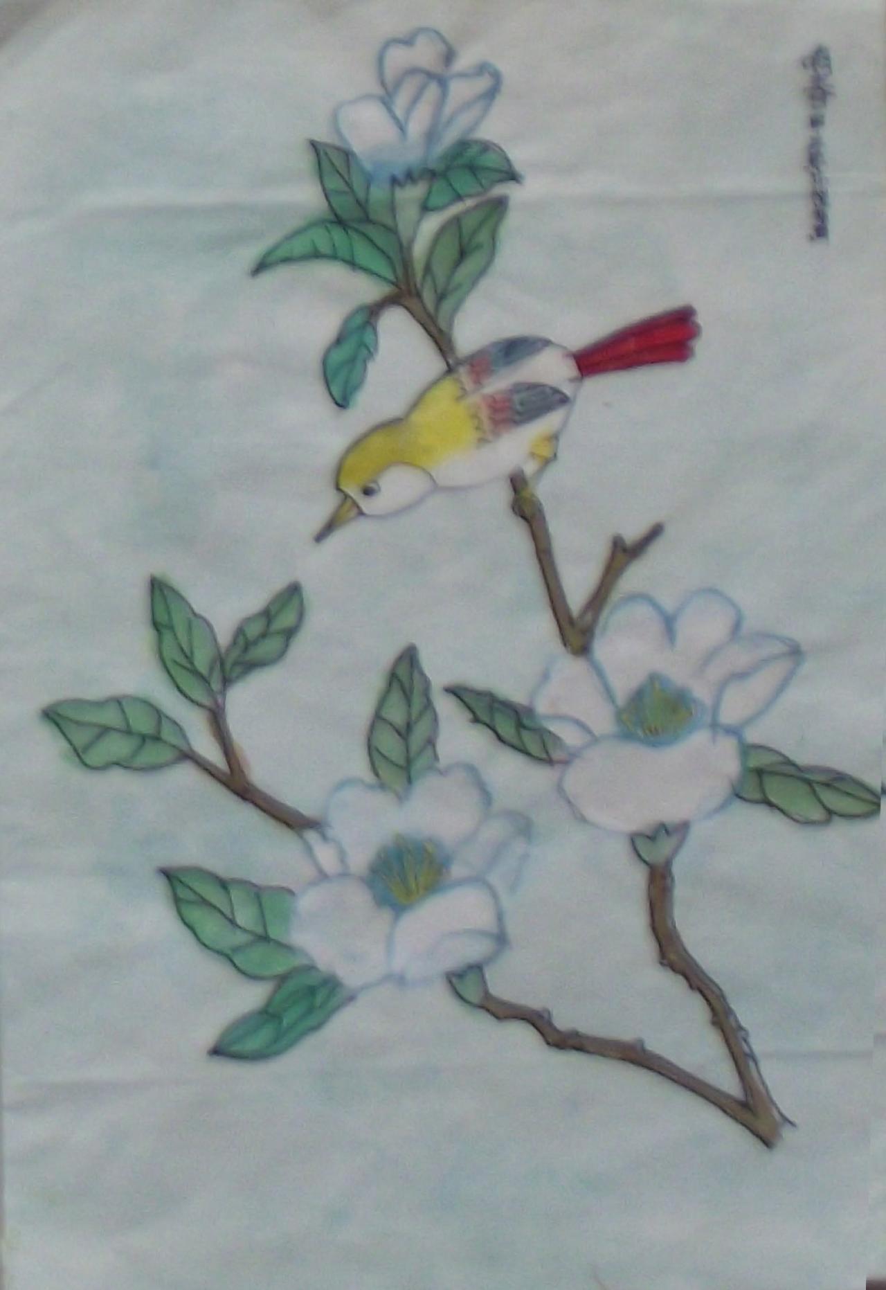 咏春 甲午年 牛悦佳画