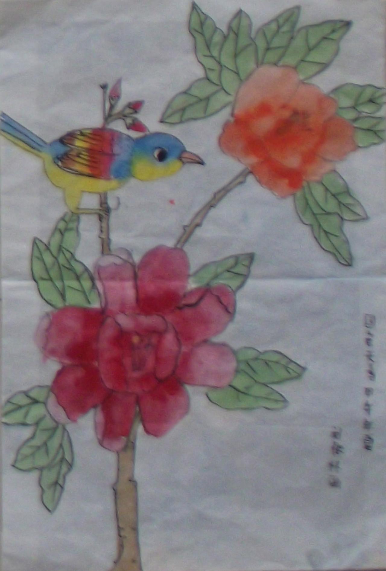 国色天香 甲午年 刘依林画