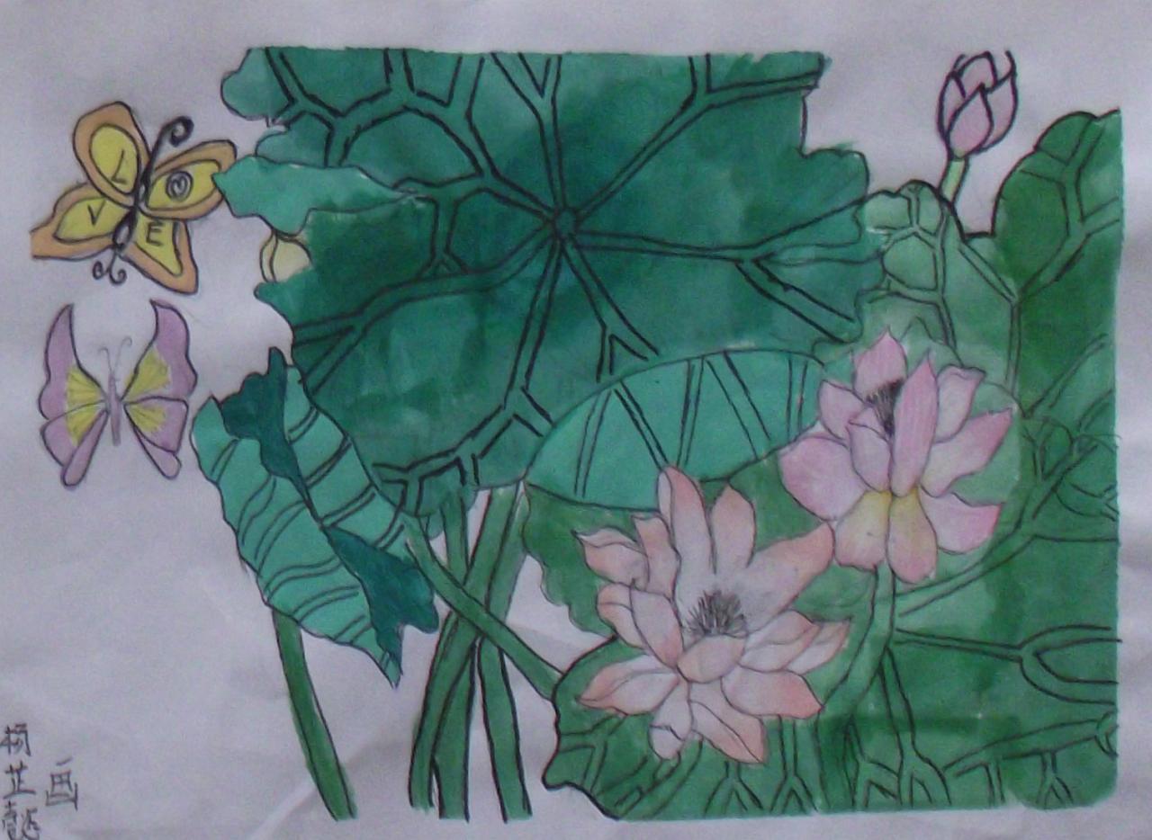 蝶恋花 杨芷懿画