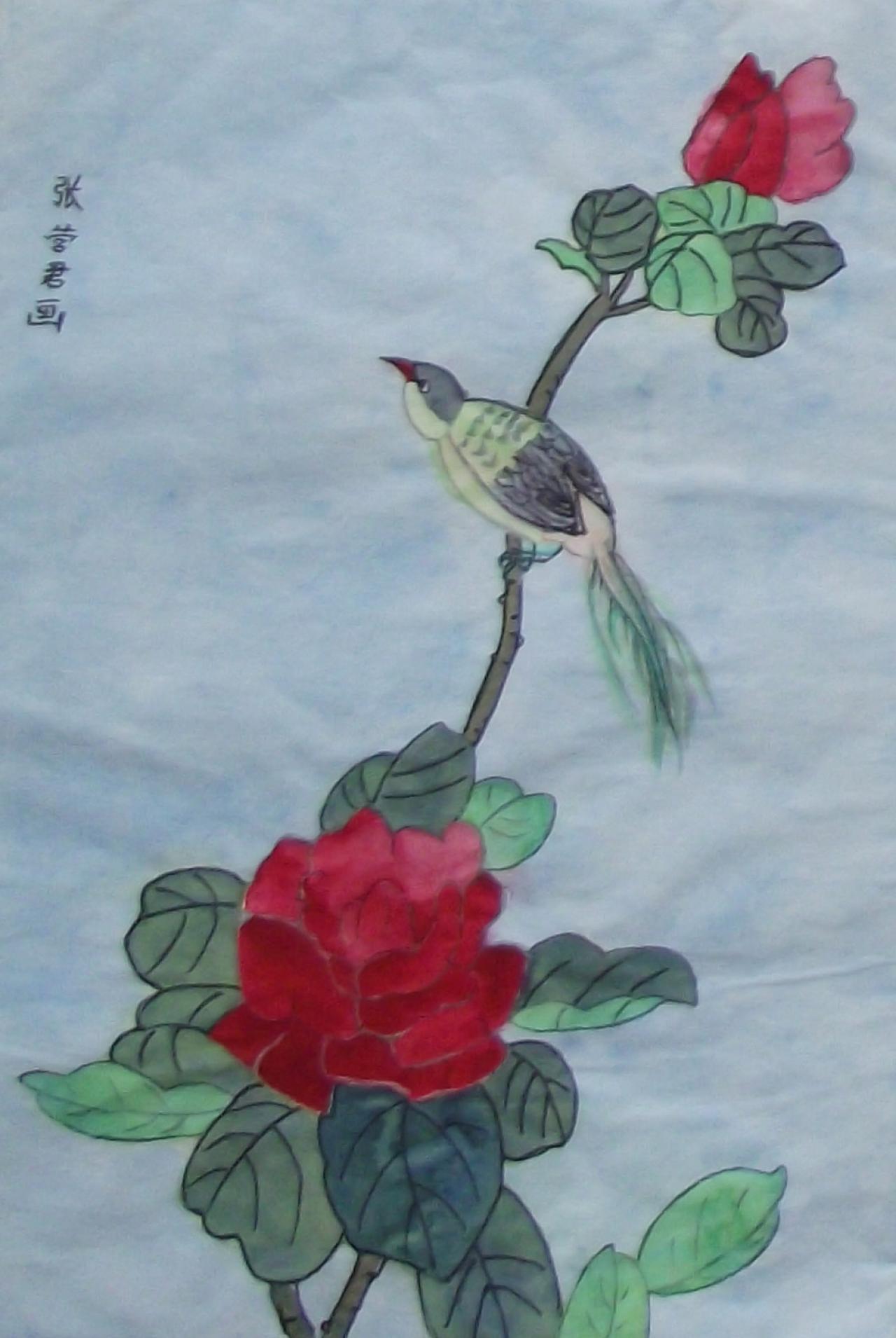 一枝之栖 张营君画