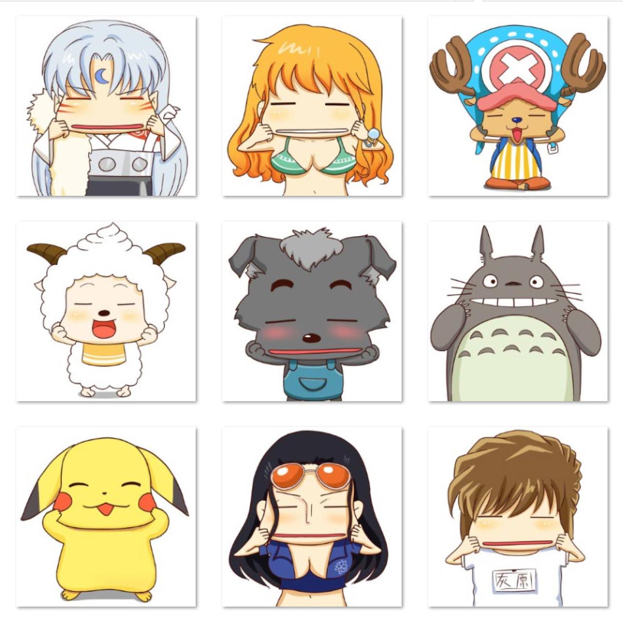 超可爱动漫人物捏脸头像 预览图