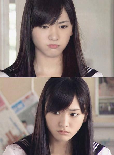 新垣结衣嘟嘴生气的样子