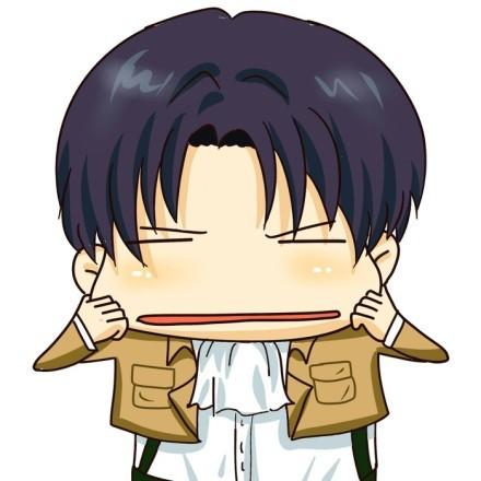 进击的巨人利威尔/兵长捏脸卖萌头像