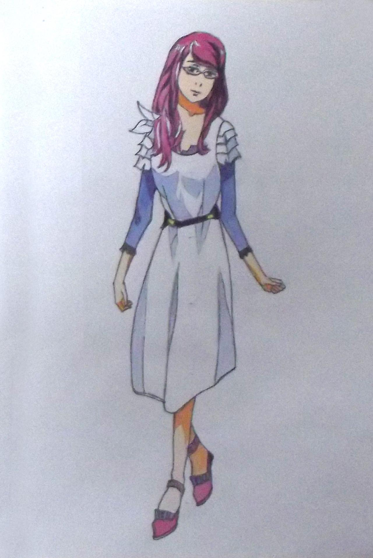 神代利世手绘步骤五