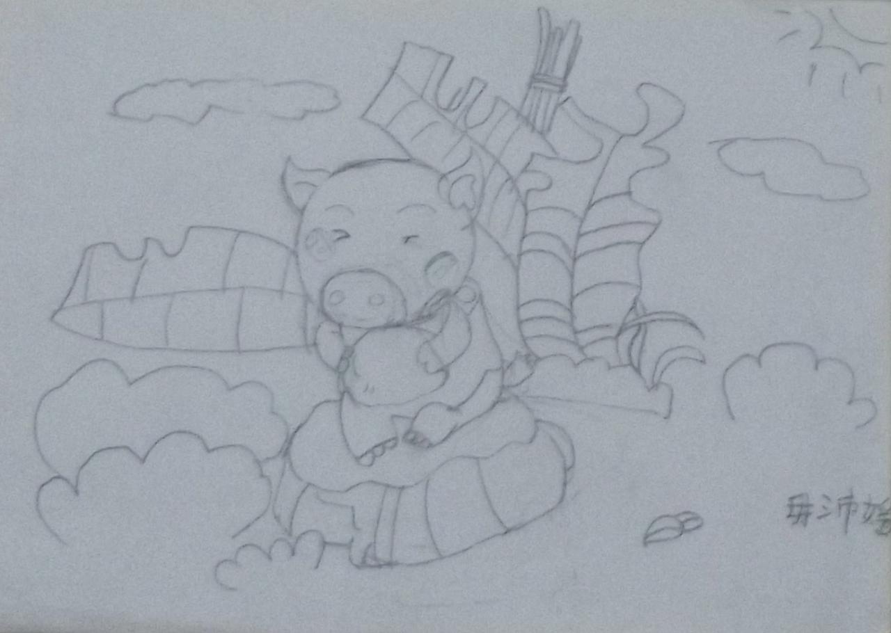 小猪 毋沛媛画