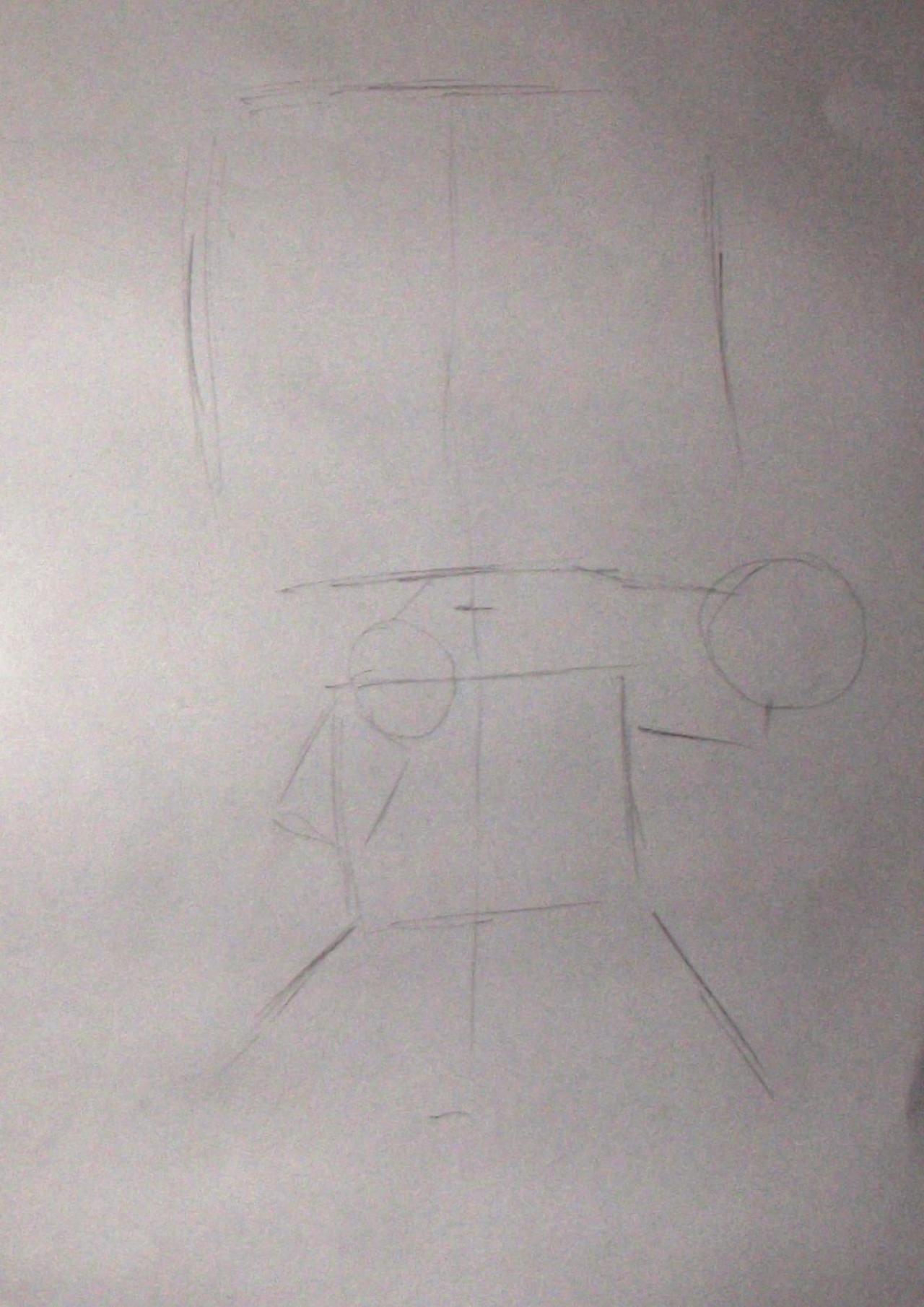 第一步，构建轮廓