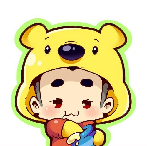 小熊维尼帽子男用头像