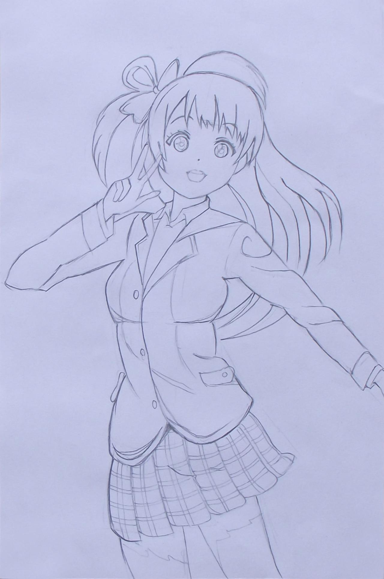 第二步，画主要结构