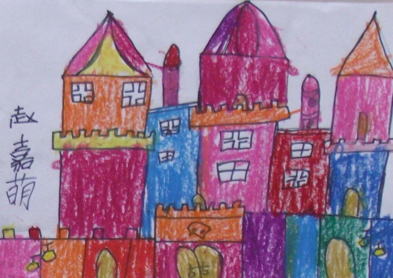 城堡 赵嘉萌画
