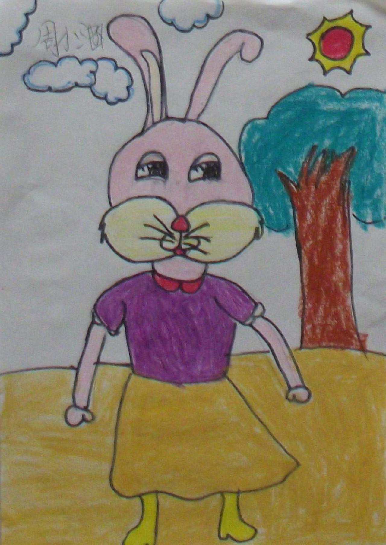 小兔子 周小涵画