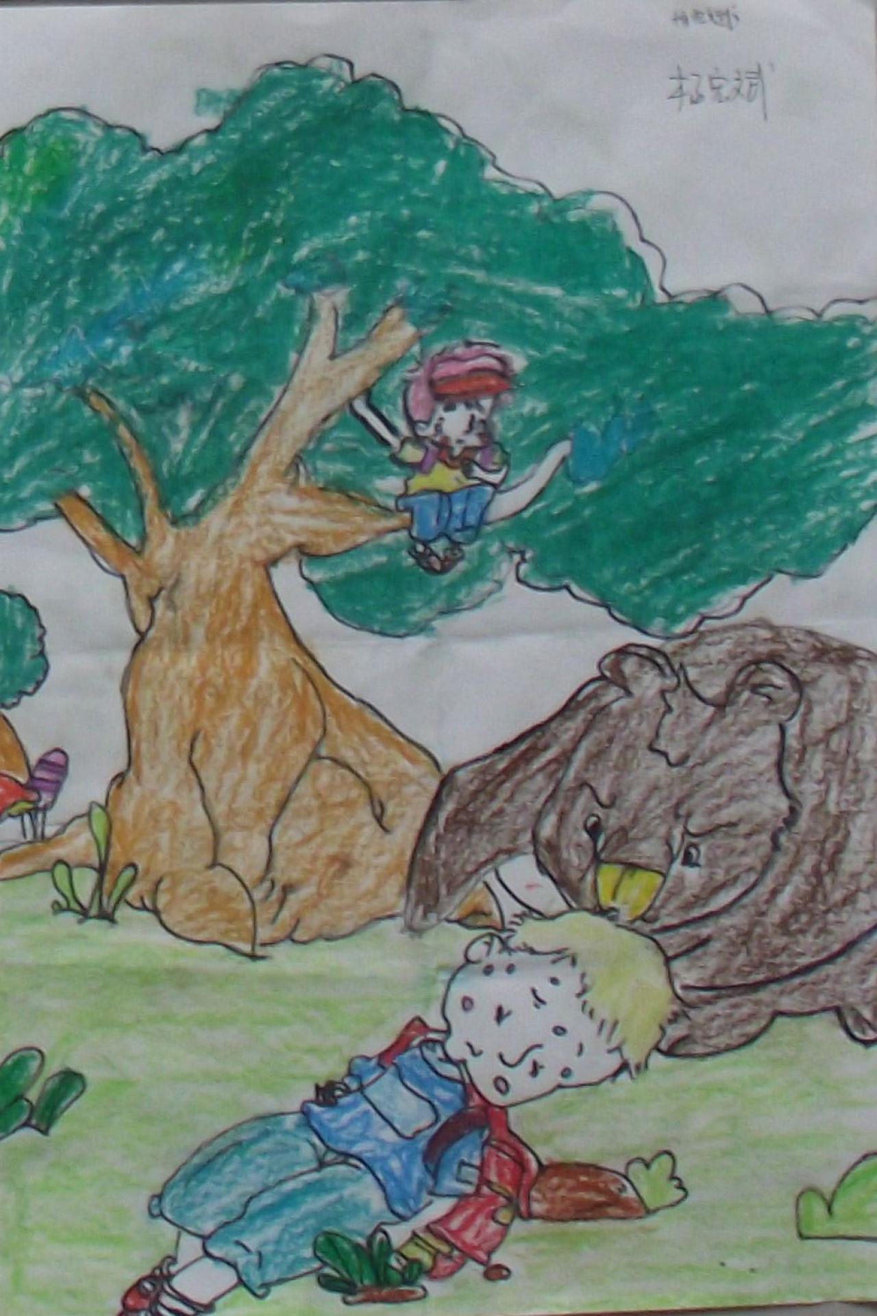 熊来了 杨宏斌画