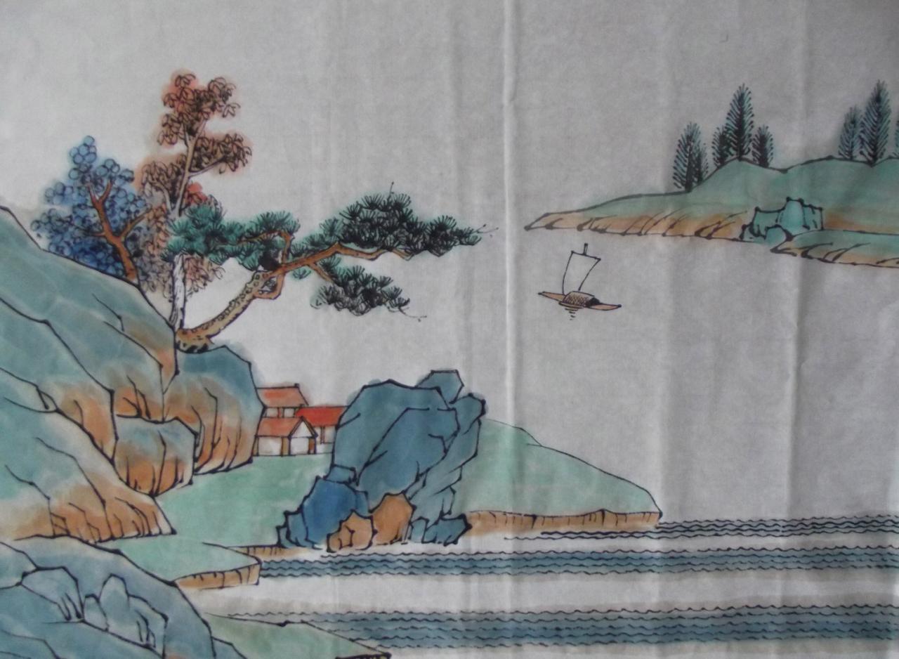 第三步,铺第二层色