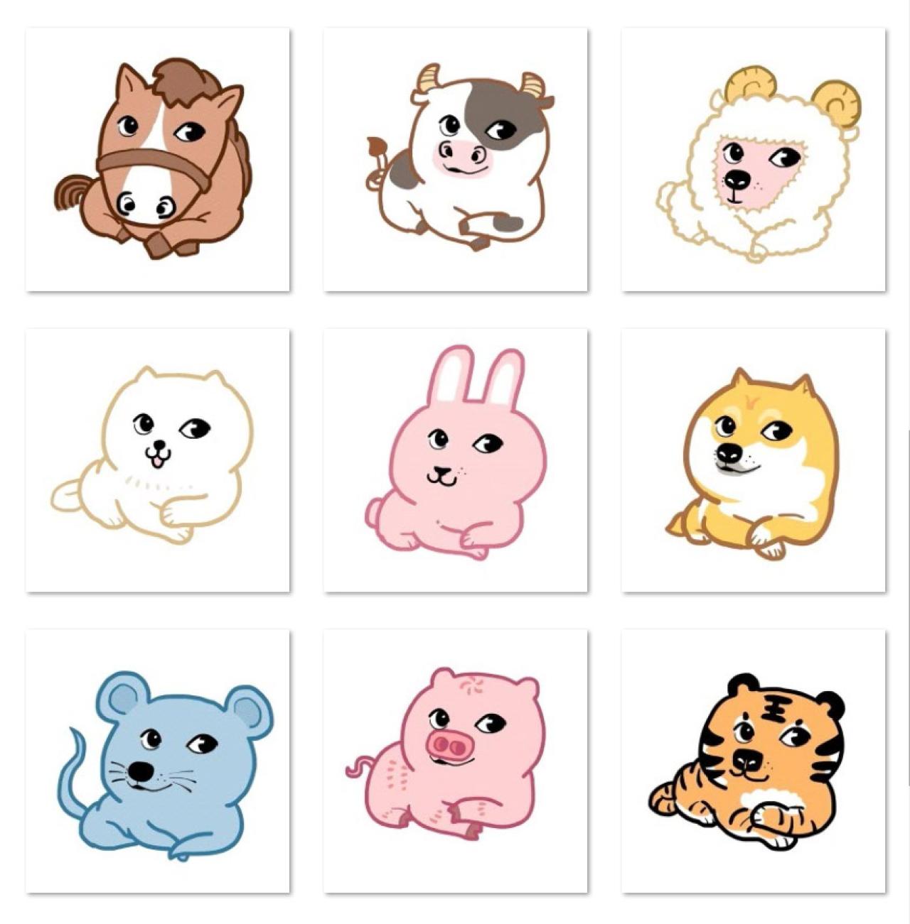 感觉自己萌萌哒的小动物头像 预览图