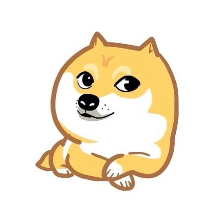 黄色小狗萌头像