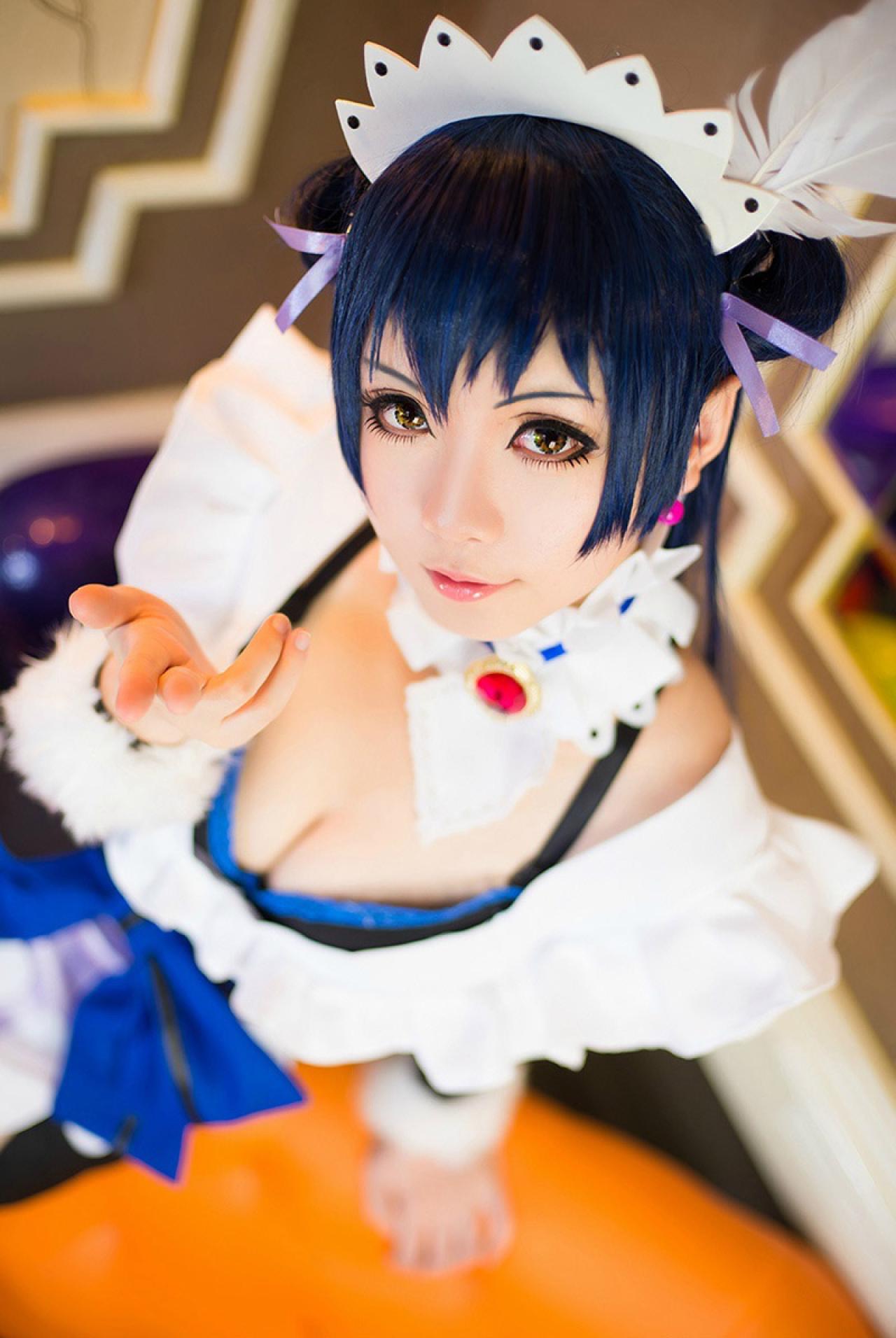 Hoshilily扮演园田海未上半身照