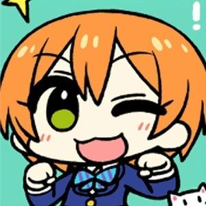 扮小猫眨眼睛的星空凛