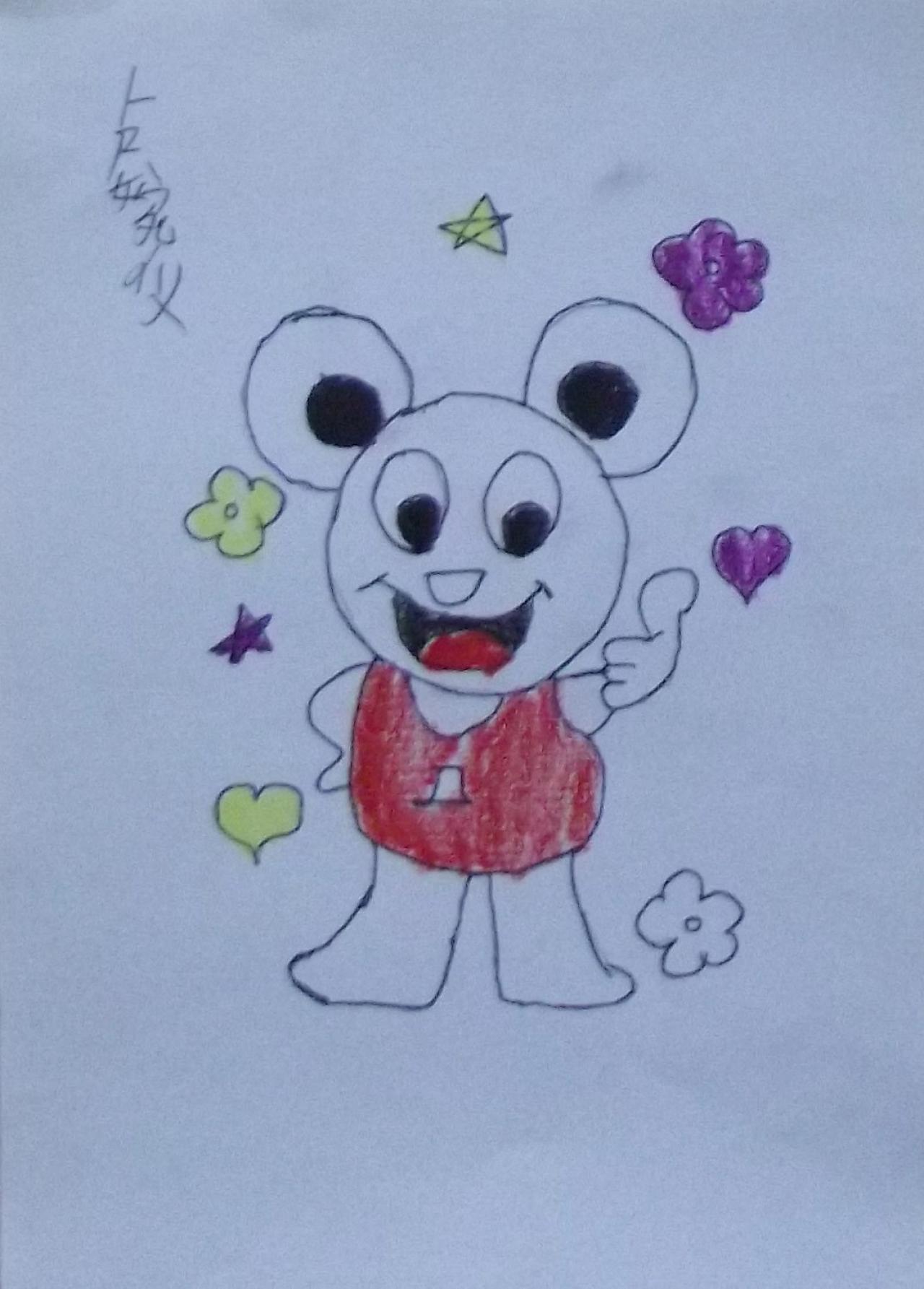 米老鼠 卢婉仪画