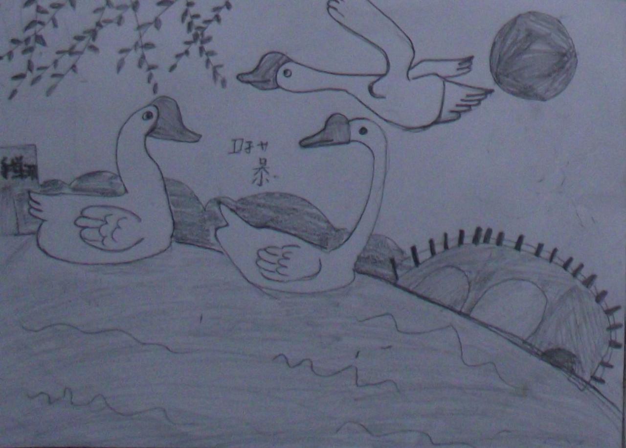 天鹅湖 卫子慕画