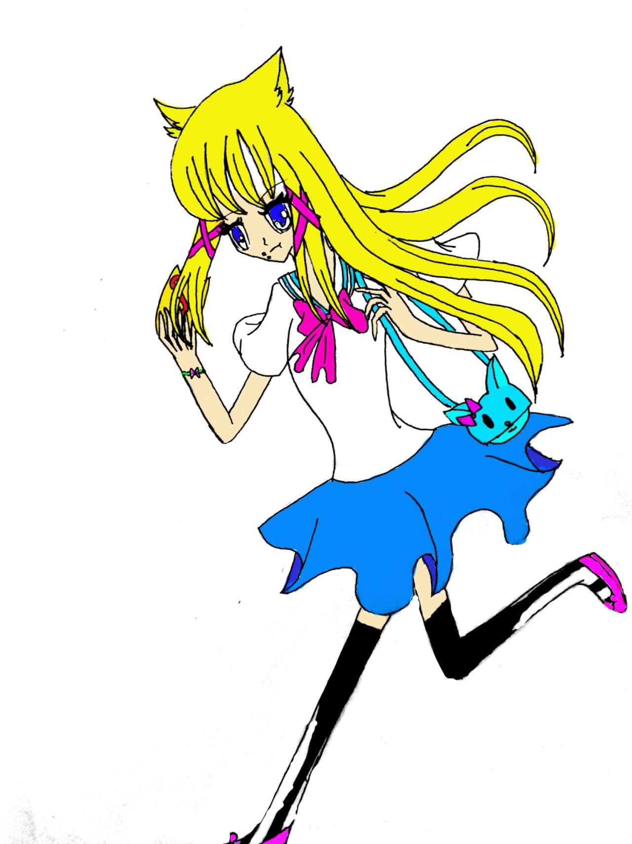 《玩伴猫耳娘》爱丽丝 原佳怡画