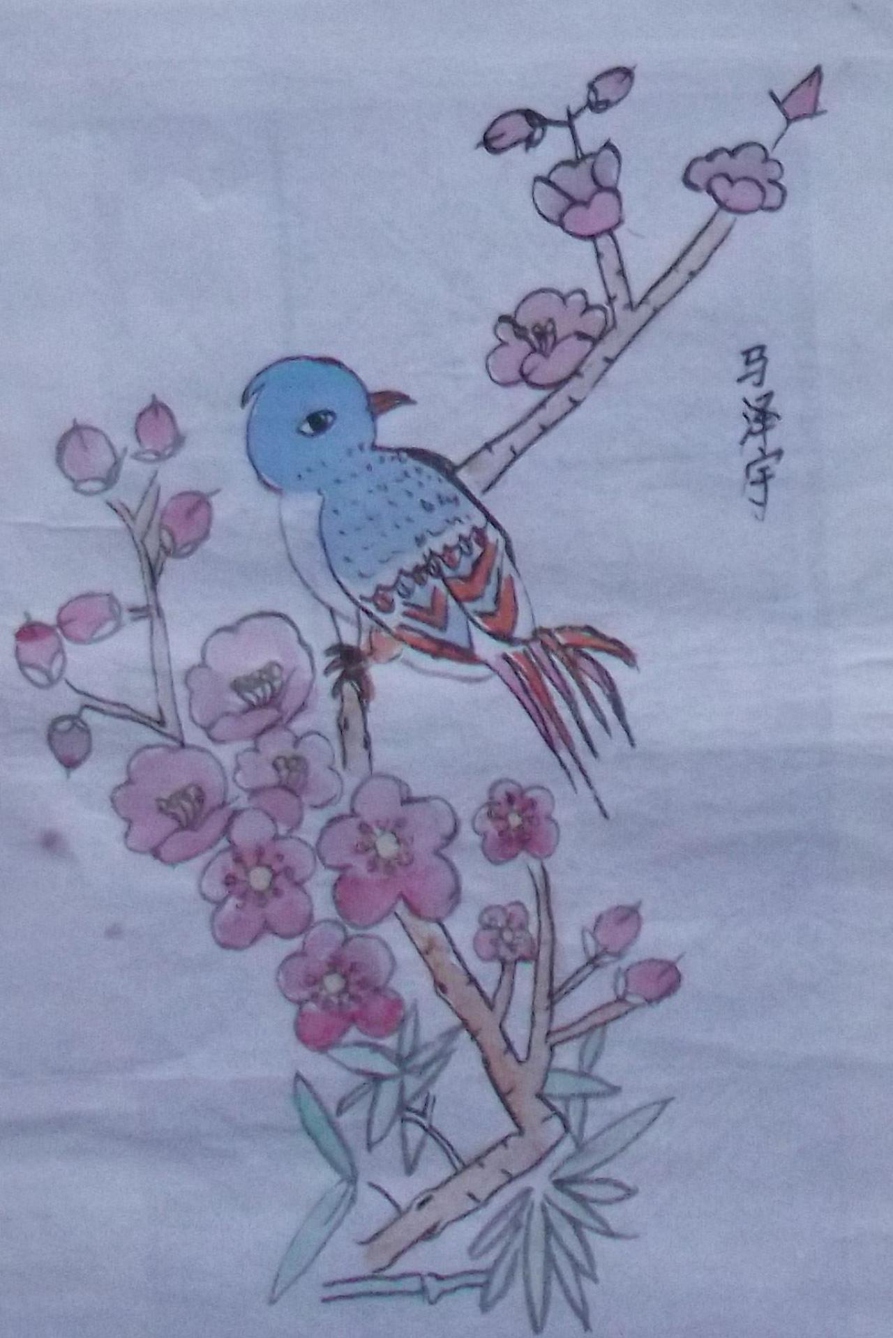 梅花 马泽宇画