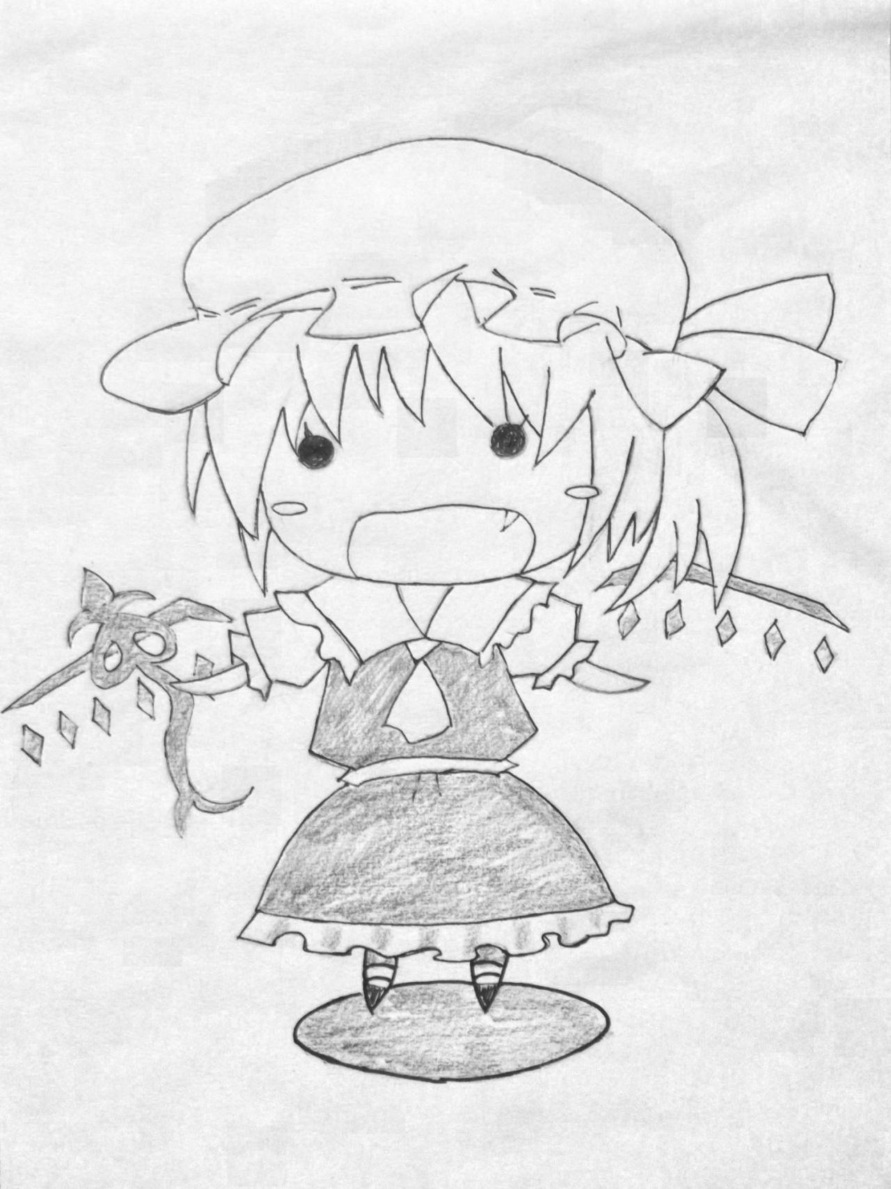 第四步,描墨线稿