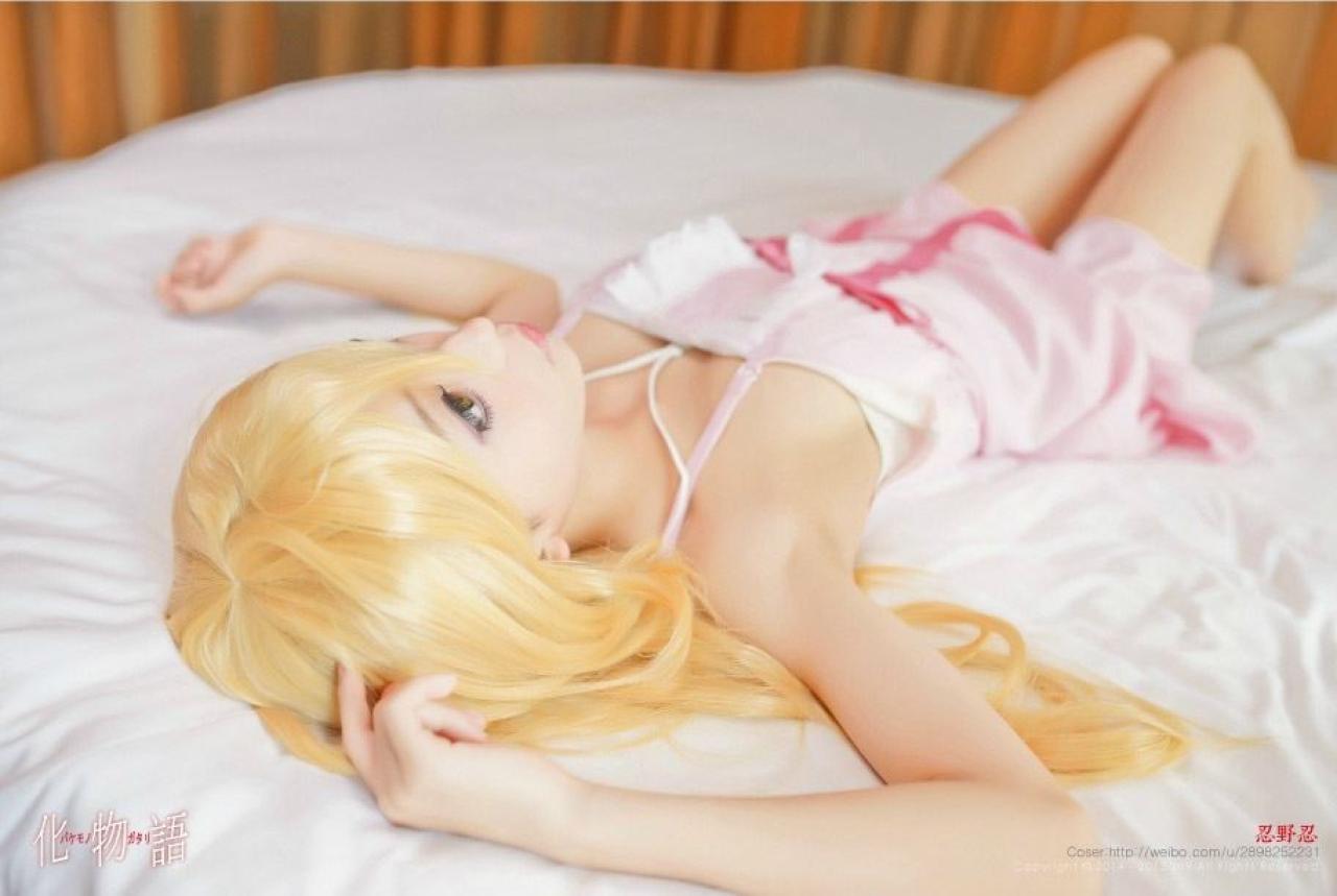 二天子扮演化物语忍野忍另一角度拍摄