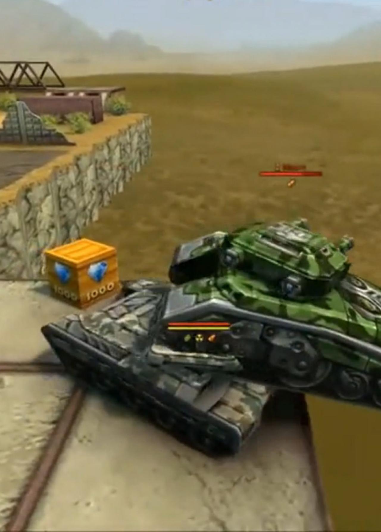 3D坦克玩家小潘驾驶维京坦克铲离猛犸象，成功抢夺金水晶