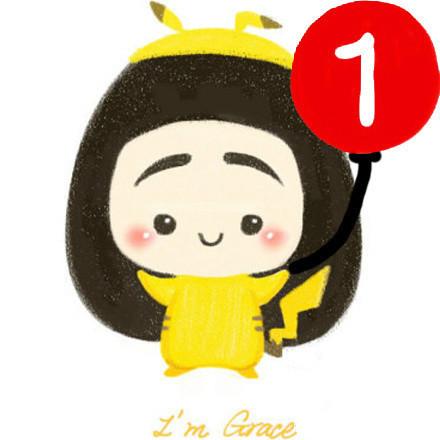 Grace姐姐和口袋妖怪皮卡丘合体强迫症头像