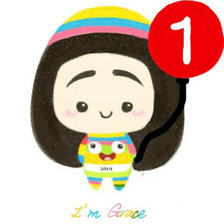 Grace姐姐和南京青奥会吉祥物砳砳合体强迫症头像